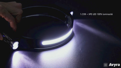 Avyra Light 230° - Lampe Frontale